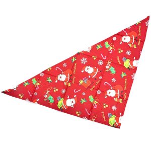 Bandanas | Dog XMAS Bandana RED SANTA Accessoires Bandanas