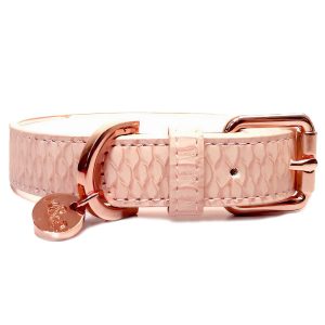 Hundehalsbänder | Dog Halsband SAFIRA Pink Hundehalsbänder Dog