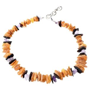 Hundeketten | Dog Bernsteinkette AMETHYST Mix Accessoires Dog