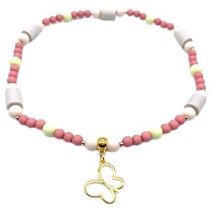 Hundeketten | Dog EM Keramikkette ROSA Accessoires Dog