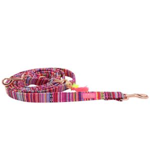 Hundeleinen | Dog Leine BOHO PINK Hundeleinen Dog