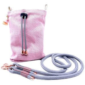 Leckerlibeutel | Dog Leckerlibeutel ROSA GRAU Accessoires Dog