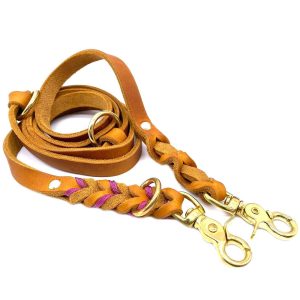 Lederaccessoires | Dog Lederleine GIRL POWER Hundeleinen Dog