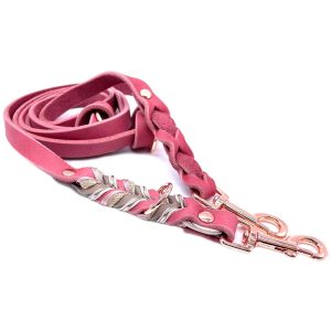 Lederaccessoires | Dog Lederleine MALU Hundeleinen Dog