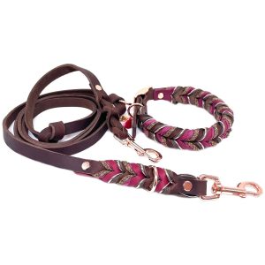 Set | Dog Set LOUMY Lederaccessoires Dog