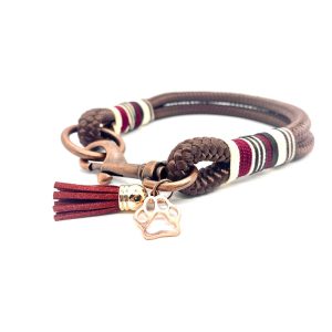 Tauleinen und Halsbänder | Dog Halsband CHOCOLATE BERRY Unterwegs Dog