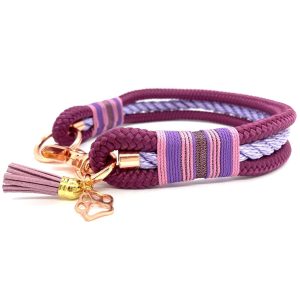 Tauleinen und Halsbänder | Dog Halsband PURPLE DREAM Tauleinen und Halsbänder Dog