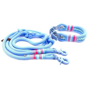 Tauleinen und Halsbänder | Dog Set BABY BLUE Set Dog