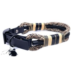 Tauleinen und Halsbänder | Dog Halsband SANTORINI DELUXE Hundehalsbänder Dog